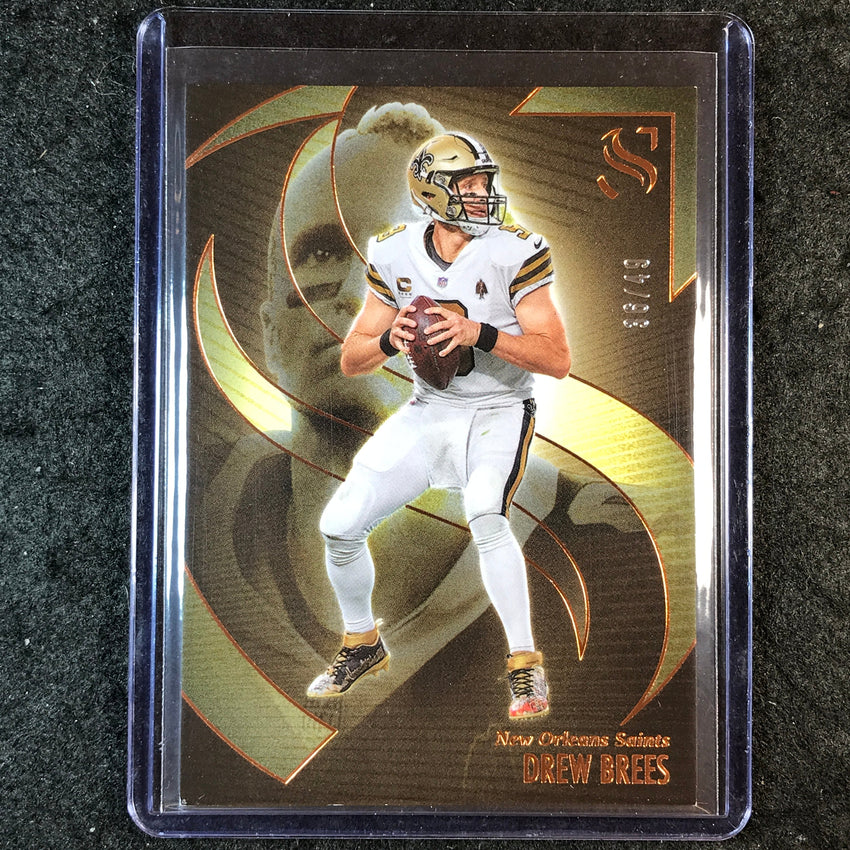 2025 Silhouette Football DREW BREES Base Bronze 36/49 #51