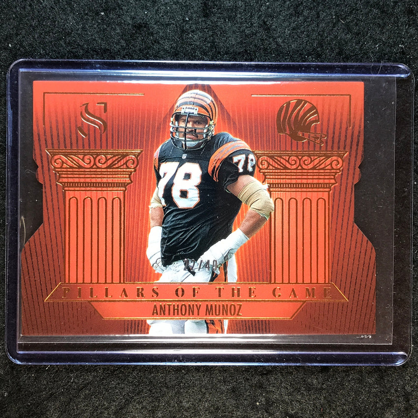 2025 Silhouette Football ANTHONY MUNOZ Pillars of the Game Bronze 22/49 #15