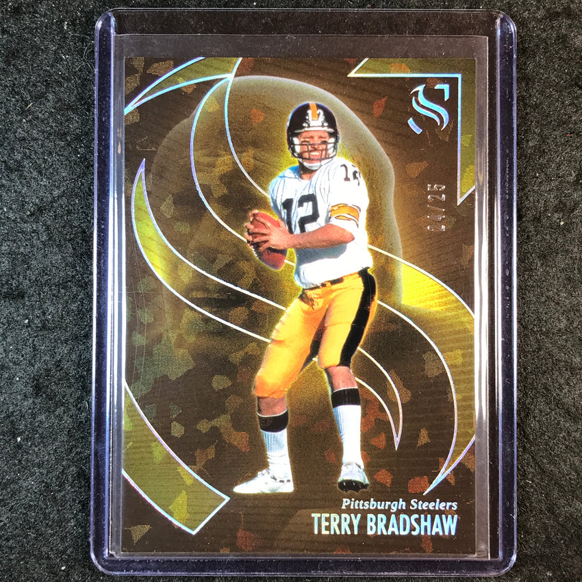 2025 Silhouette Football TERRY BRADSHAW Base Cracked Ice 24/25 #96