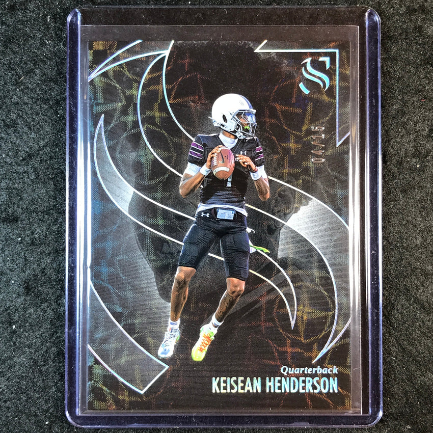 2025 Silhouette Football KEISEAN HENDERSON Base Scope 4/15 #26
