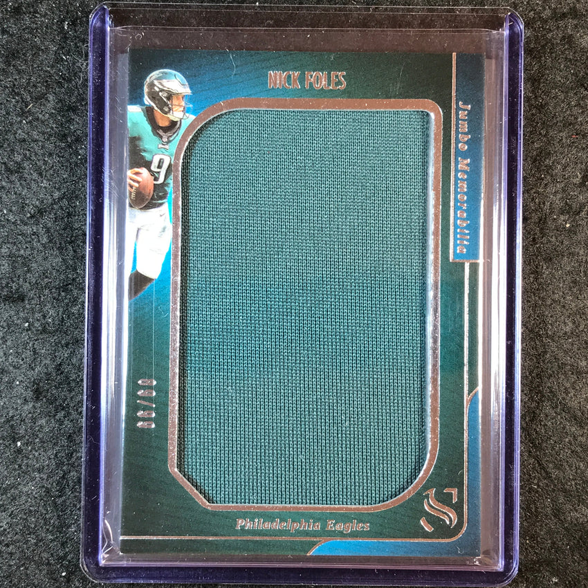 2025 Silhouette Football NICK FOLES Jumbo Memorabilia Jersey Relic 89/99