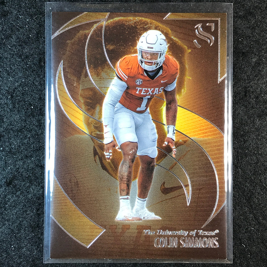 2025 Silhouette Football COLIN SIMMONS Base #30
