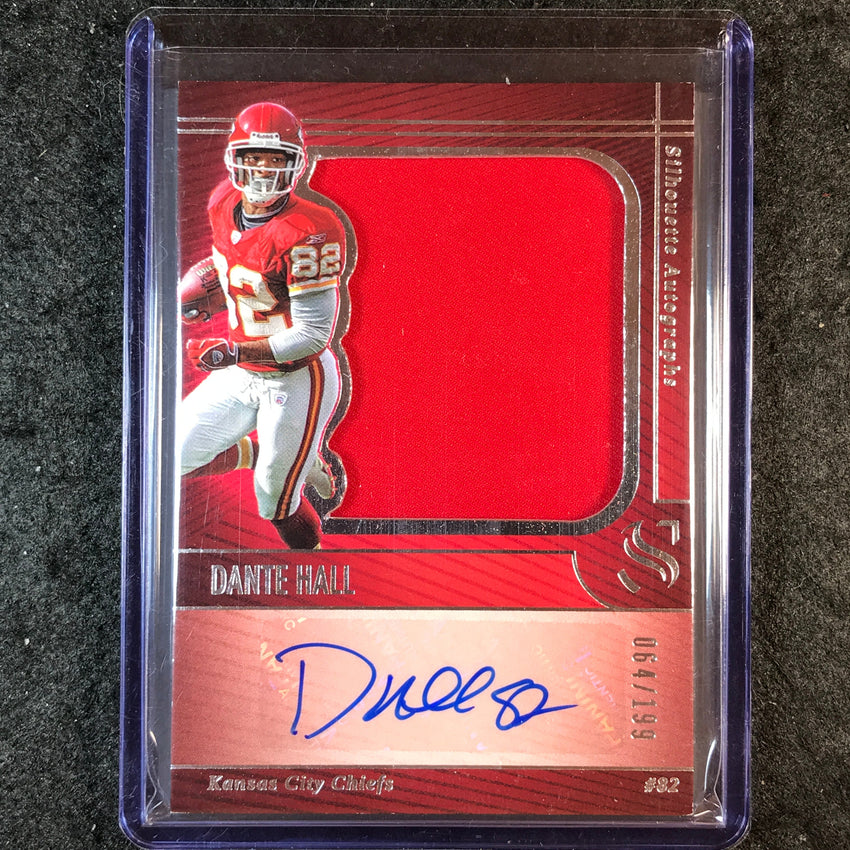 2025 Silhouette Football DANTE HALL Silhouette Jersey Auto 64/199