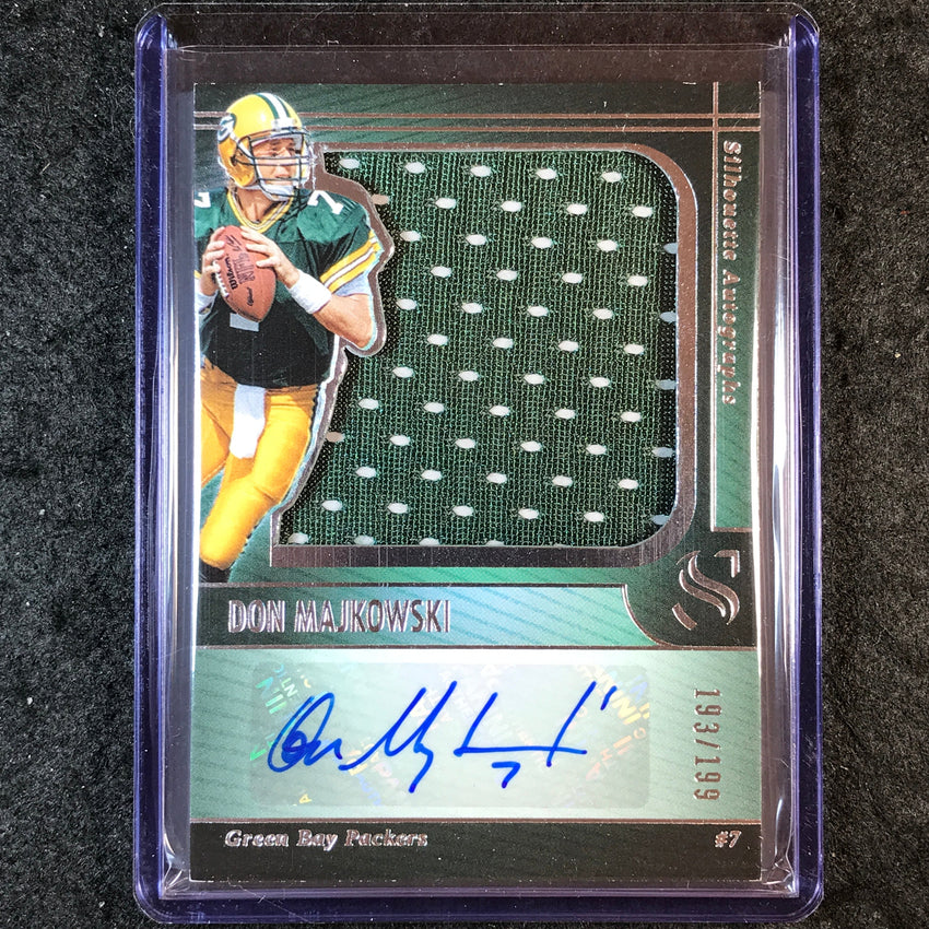 2025 Silhouette Football DON MAJKOWSKI Silhouette Jersey Auto 193/199