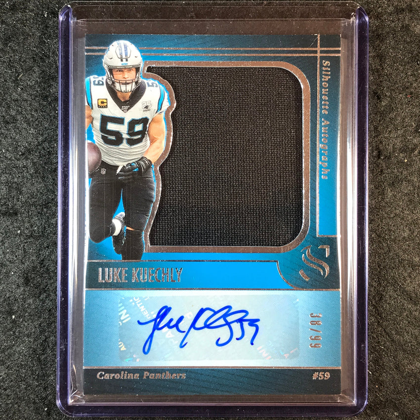 2025 Silhouette Football LUKE KUECHLY Silhouette Jersey Auto 38/99