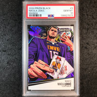 2024 Prizm Black Basketball NIKOLA JOKIC Manga SSP #9 PSA 10 (873)