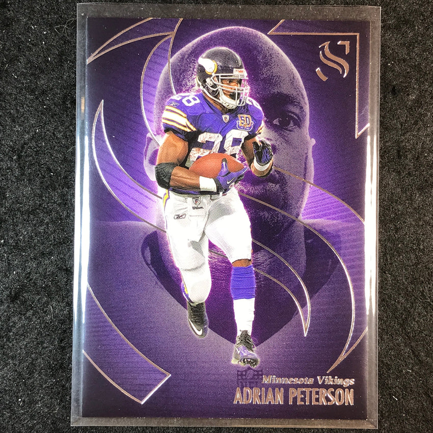 2025 Silhouette Football ADRIAN PETERSON Base #45