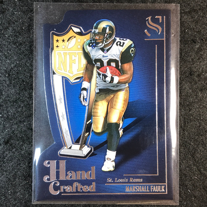 2025 Silhouette Football MARSHALL FAULK Hand Crafted MVP Base #5