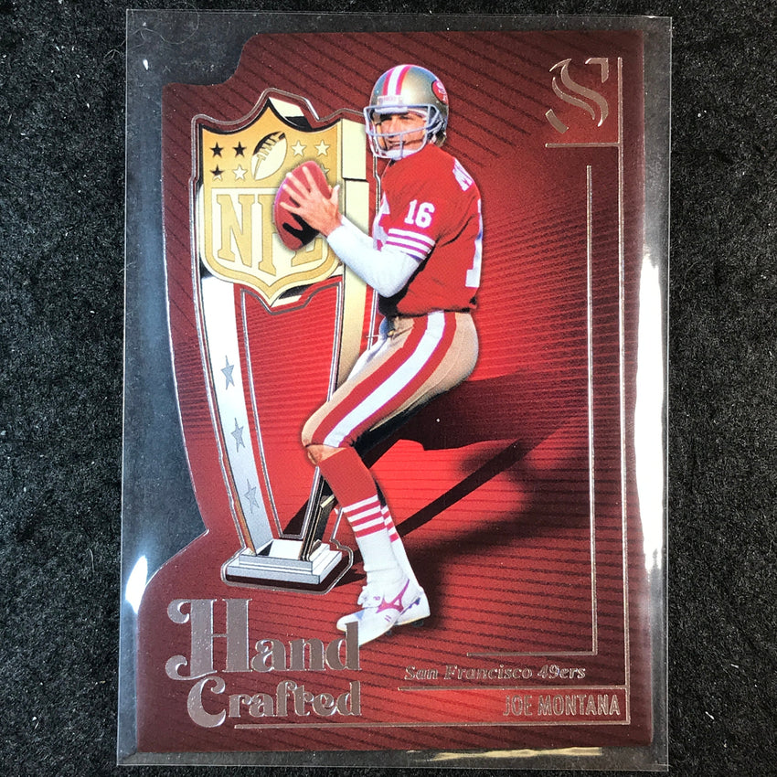2025 Silhouette Football JOE MONTANA Hand Crafted MVP Base #13