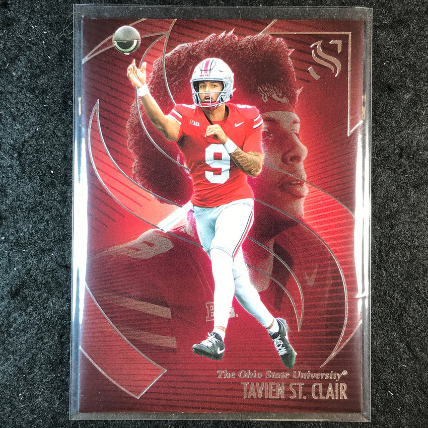 2025 Silhouette Football TAVIEN ST. CLAIR Base #12