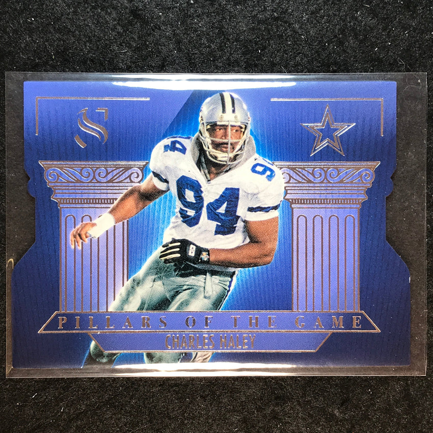 2025 Silhouette Football CHARLES HALEY Pillars of the Game Base #14