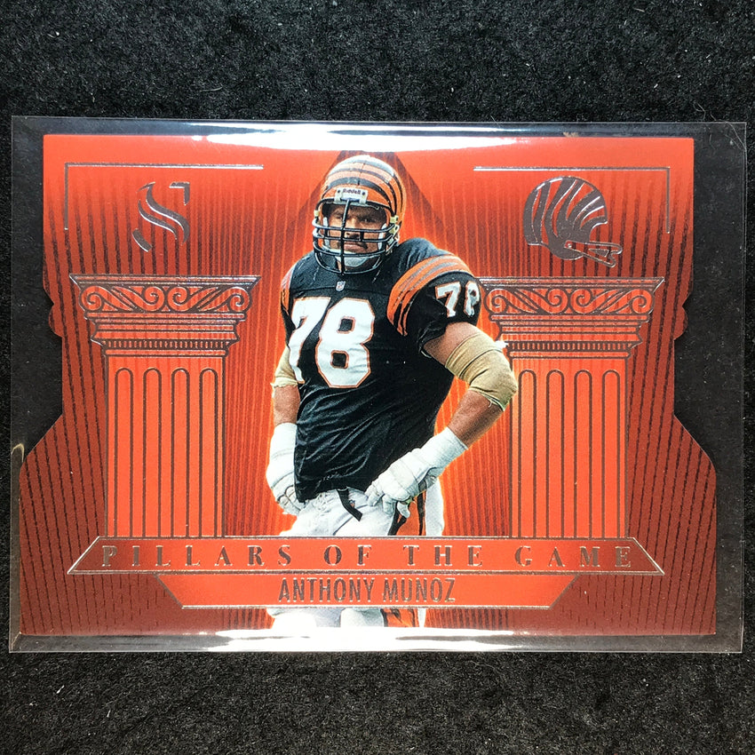 2025 Silhouette Football ANTHONY MUNOZ Pillars of the Game Base #15