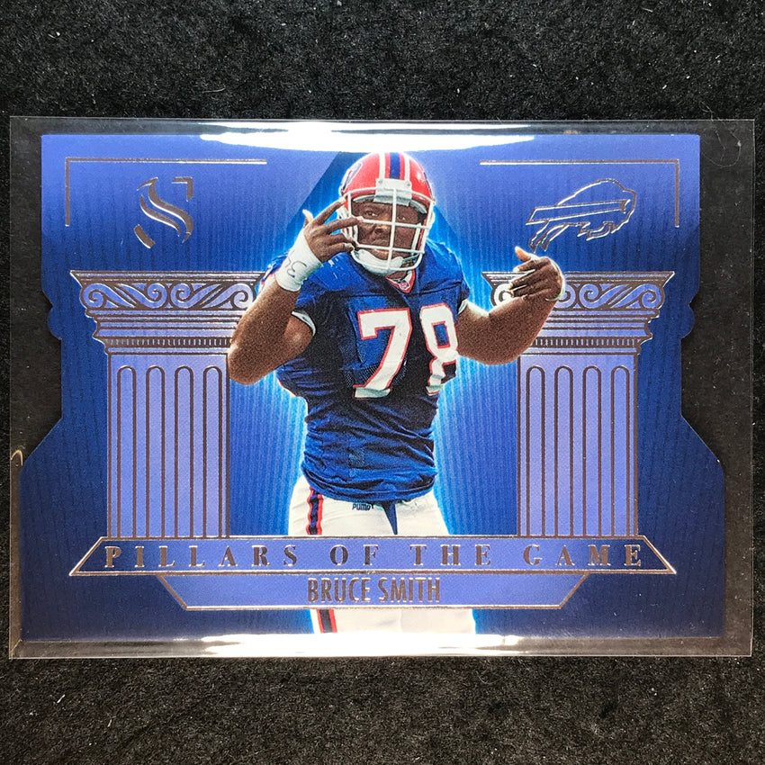 2025 Silhouette Football BRUCE SMITH Pillars of the Game Base #16