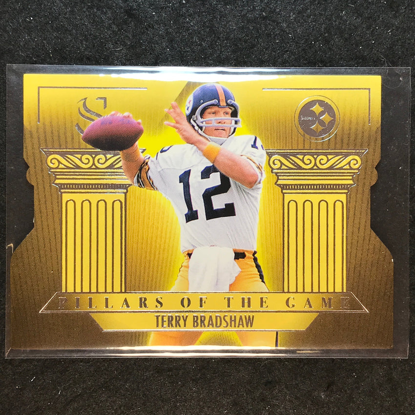 2025 Silhouette Football TERRY BRADSHAW Pillars of the Game Base #19
