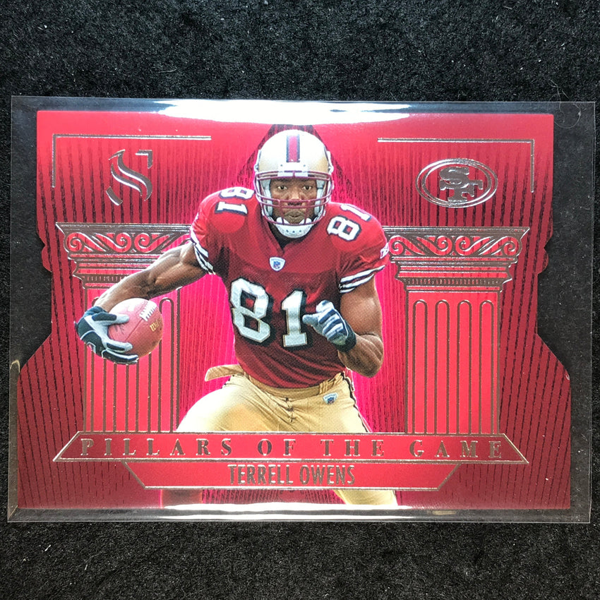 2025 Silhouette Football TERRELL OWENS Pillars of the Game Base #20