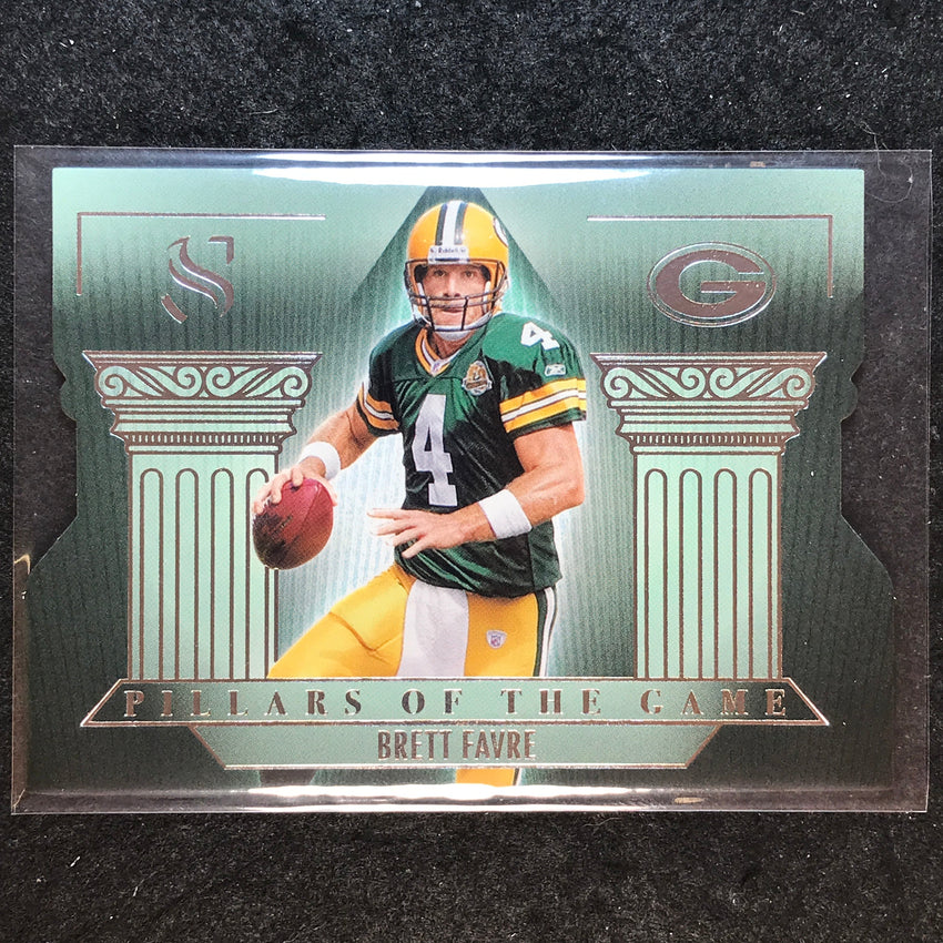 2025 Silhouette Football BRETT FAVRE Pillars of the Game Base #26
