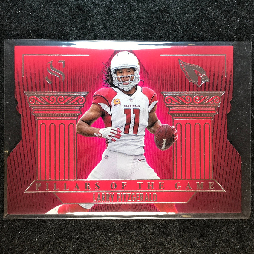 2025 Silhouette Football LARRY FITZGERALD Pillars of the Game Base #29
