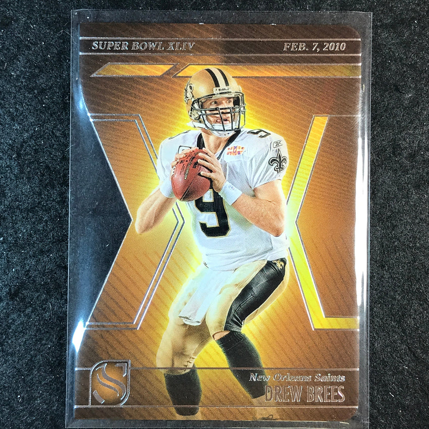 2025 Silhouette Football DREW BREES Super Bowl Base #2