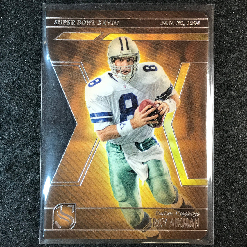 2025 Silhouette Football TROY AIKMAN Super Bowl Base #5