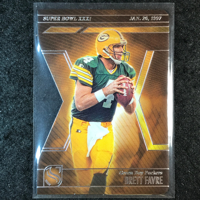 2025 Silhouette Football BRETT FAVRE Super Bowl Base #9