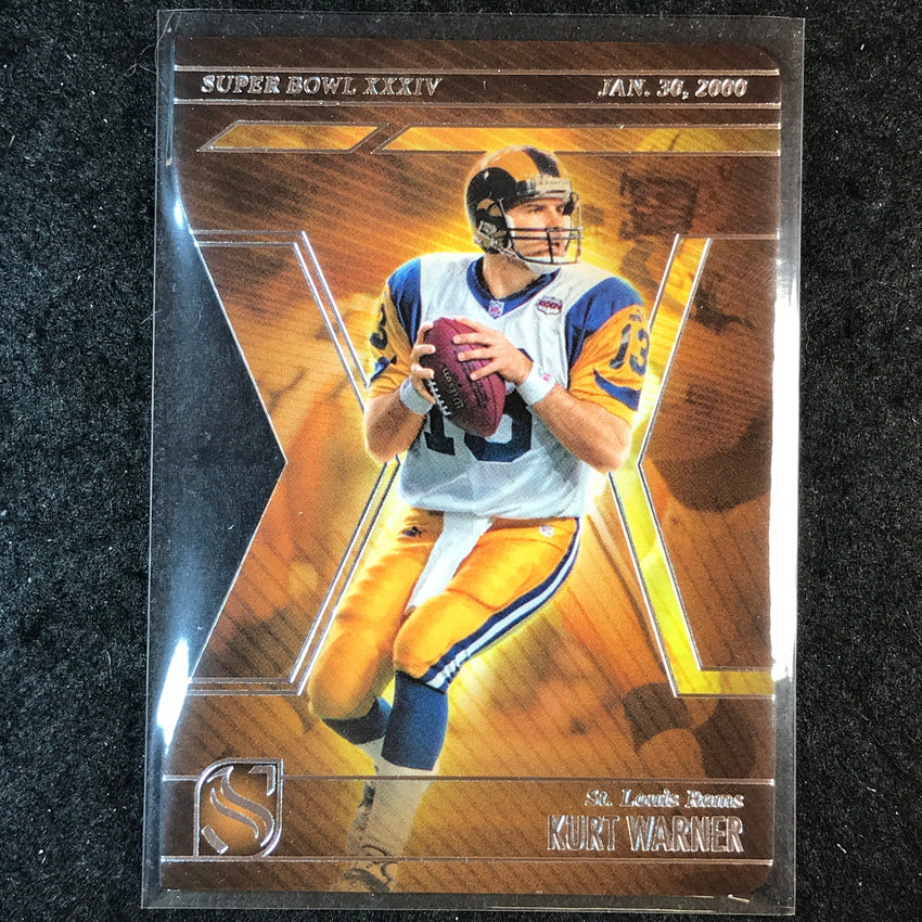 2025 Silhouette Football KURT WARNER Super Bowl Base #10