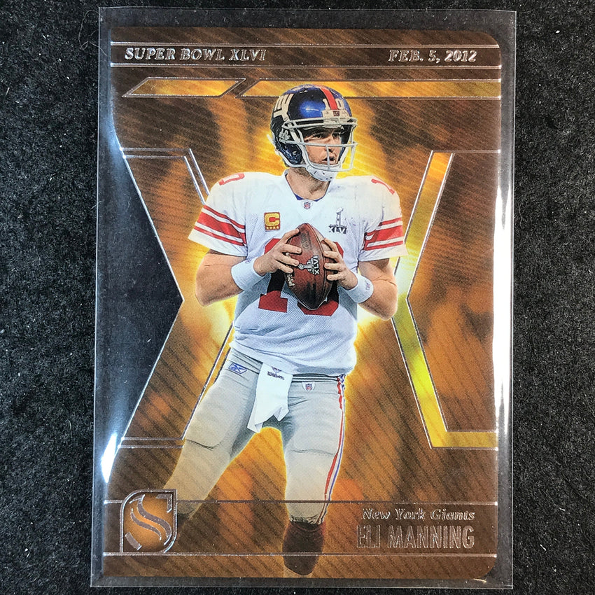 2025 Silhouette Football ELI MANNING Super Bowl Base #12