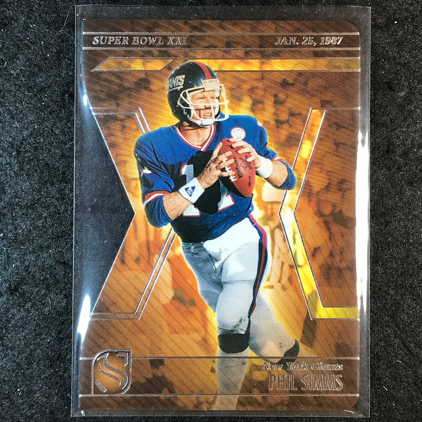 2025 Silhouette Football PHIL SIMMS Super Bowl Base #19