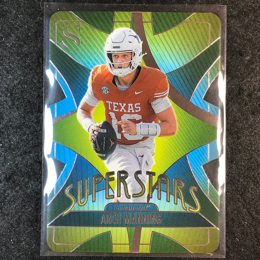 2025 Silhouette Football ARCH MANNING Superstars Die-Cut Base #4