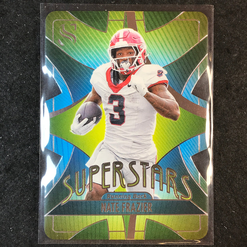 2025 Silhouette Football NATE FRAZIER Superstars Die-Cut Base #10