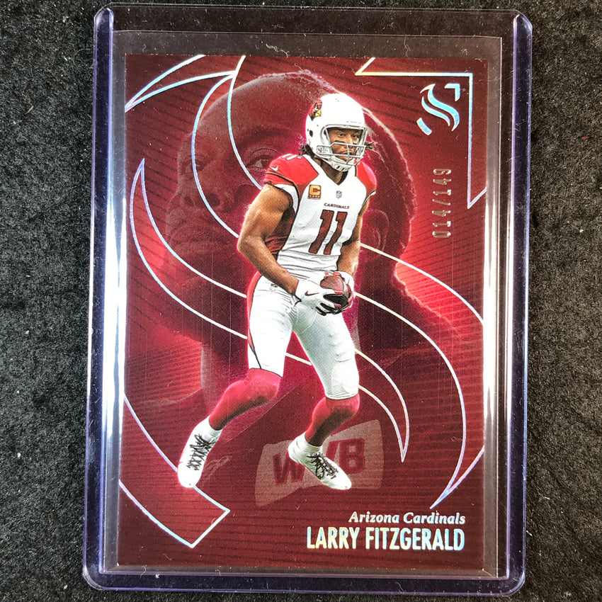 2025 Silhouette Football LARRY FITZGERALD Base Holo Silver 14/149 #37