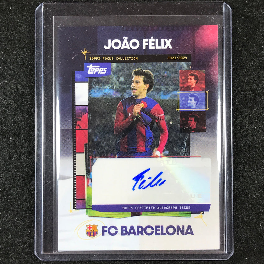 2023-24 Topps Focus Barcelona JOAO FELIX Snapshots Auto #JF