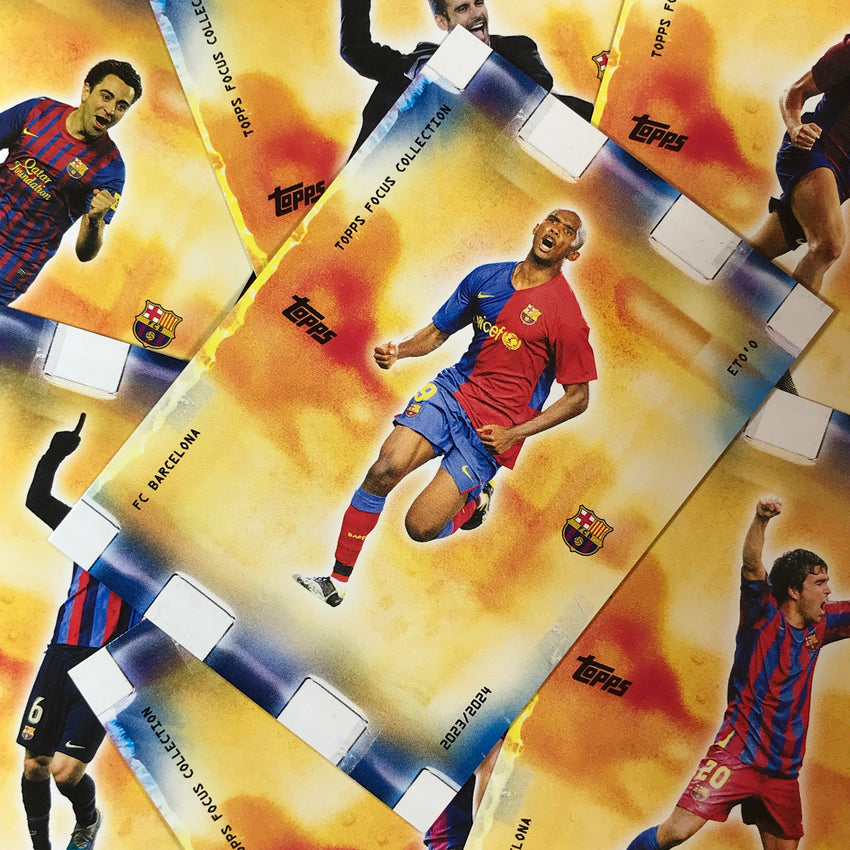 2023-24 Topps Focus Barcelona XAVI Golden Hour Base #6