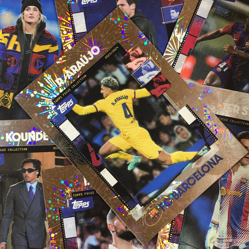 2023-24 Topps Focus Barcelona LIONEL MESSI Snapshots Shutter Speed #37