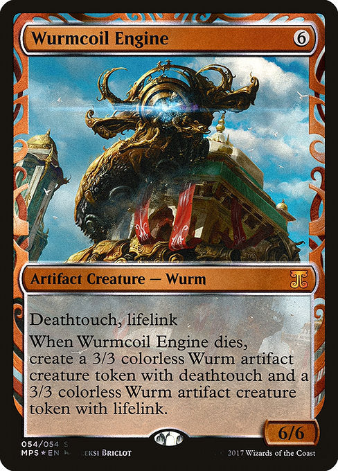 FOIL Wurmcoil Engine - 054/054 - Kaladesh Inventions
