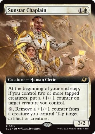 EXTENDED Sunstar Chaplain - #324 - Rare - Edge of Eternities