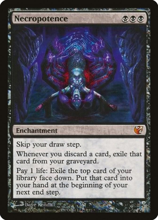 FOIL Necropotence - 9/15 - Mythic From the Vault: Exiled