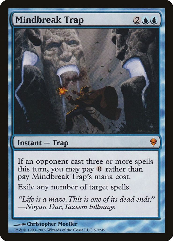 Mindbreak Trap 57/249 - Mythic Zendikar