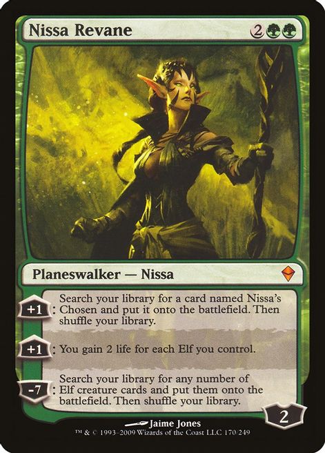 Nissa Revane - 170/249 - Mythic Zendikar