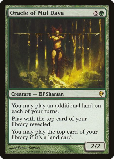 Oracle Of Mul Daya - 172/249 - Rare Zendikar