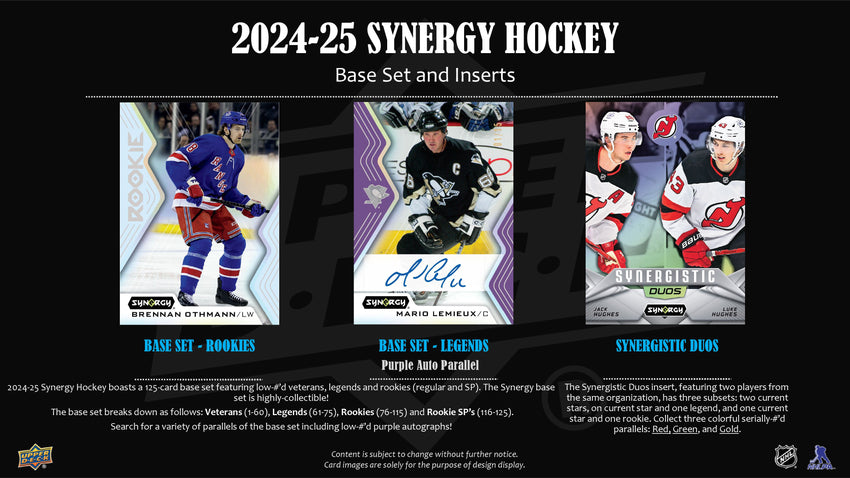 2024-25 Upper Deck Synergy Hockey Hobby Box