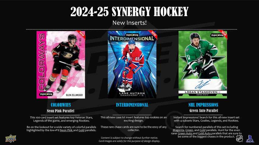 2024-25 Upper Deck Synergy Hockey Hobby Box