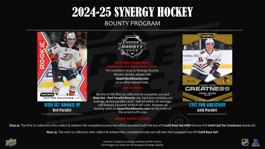2024-25 Upper Deck Synergy Hockey Hobby Box