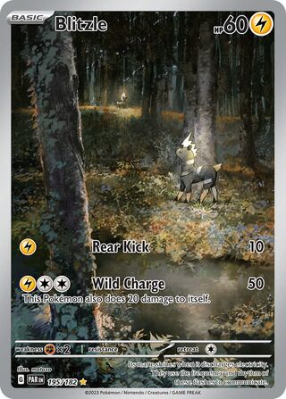 Blitzle - 195/182 - Illustration Rare Paradox Rift