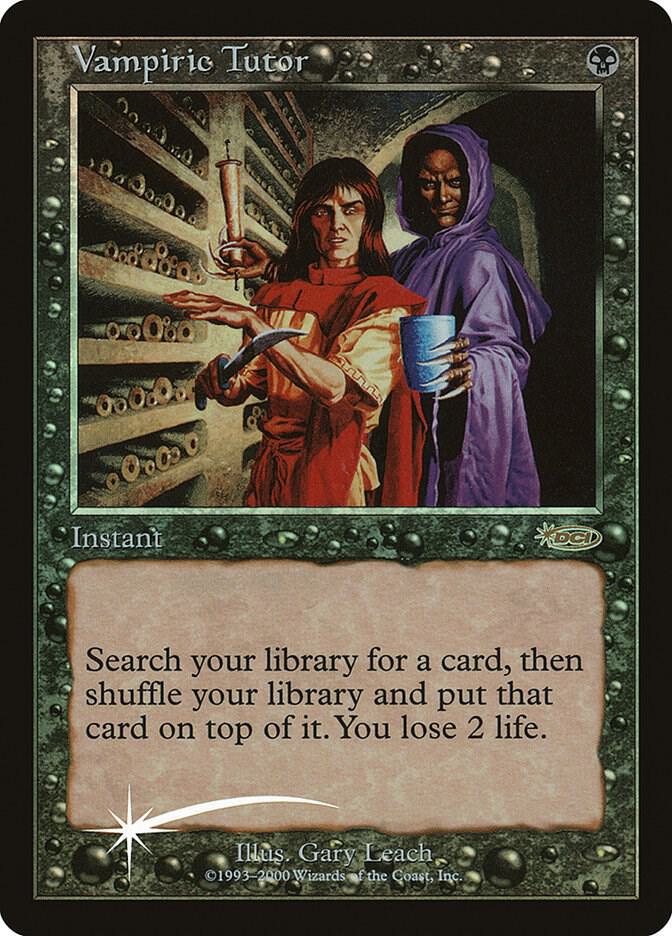 FOIL Vampiric Tutor - DCI Judge Promo
