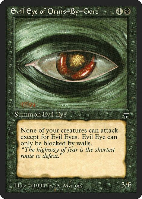 Evil Eye Of Orms-by-gore - Common Legends