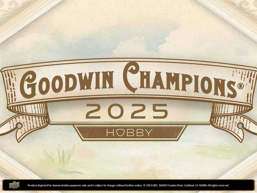 2025 Goodwin Champions 1-Box Opening #29521 - Random Pack -  Sep 25 (12pm)