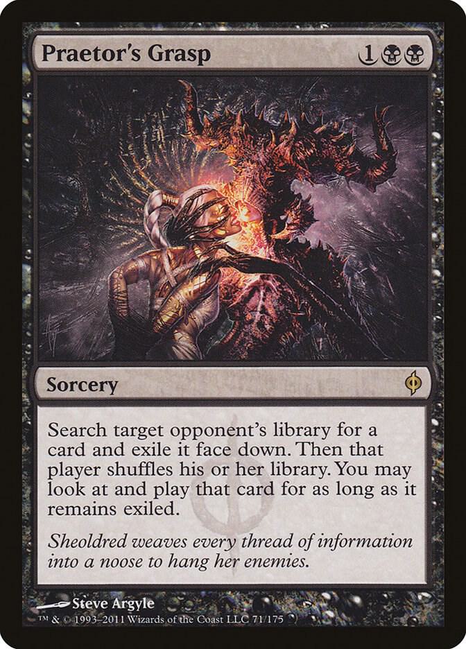 Praetor's Grasp - 71/175 - Rare New Phyrexia