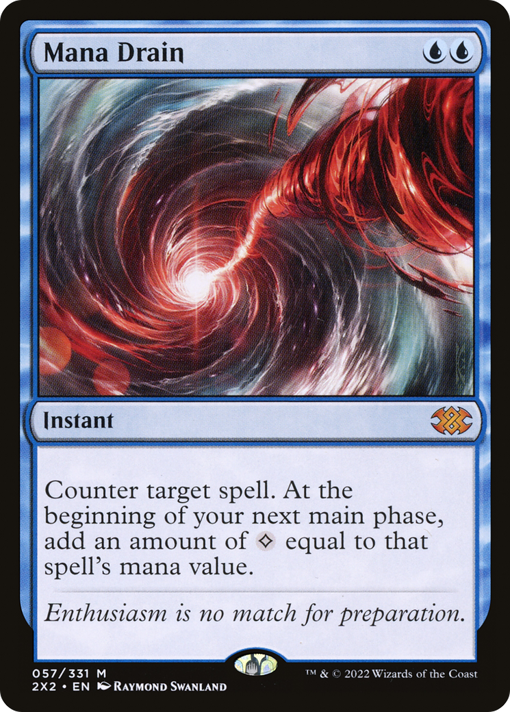 Mana Drain #057 - MYTHIC 2X2 - Double Masters 2022