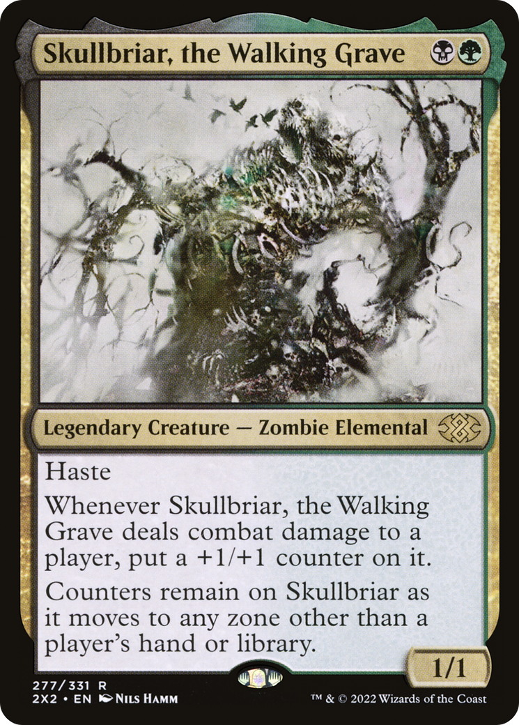 [FOIL] Skullbriar, the Walking Grave #277 - RARE 2X2 - Double Masters 2022