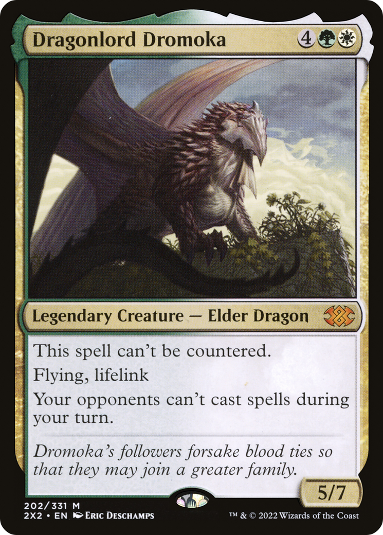 Dragonlord Dromoka #202 - MYTHIC 2X2 - Double Masters 2022